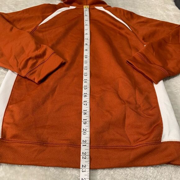 Y2K Nike Center Swoosh Texas‎ Longhorns Orange Hoodie Womens Medium - Picture 4 of 7